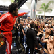 A performer onstage with Too Short during Kicksperience at the 2018 BET Experience Fan Fest at Los Angeles Convention Center on June 22, 2018, in Los Angeles